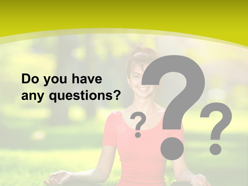 Fresh Pilates Serene PowerPoint Template