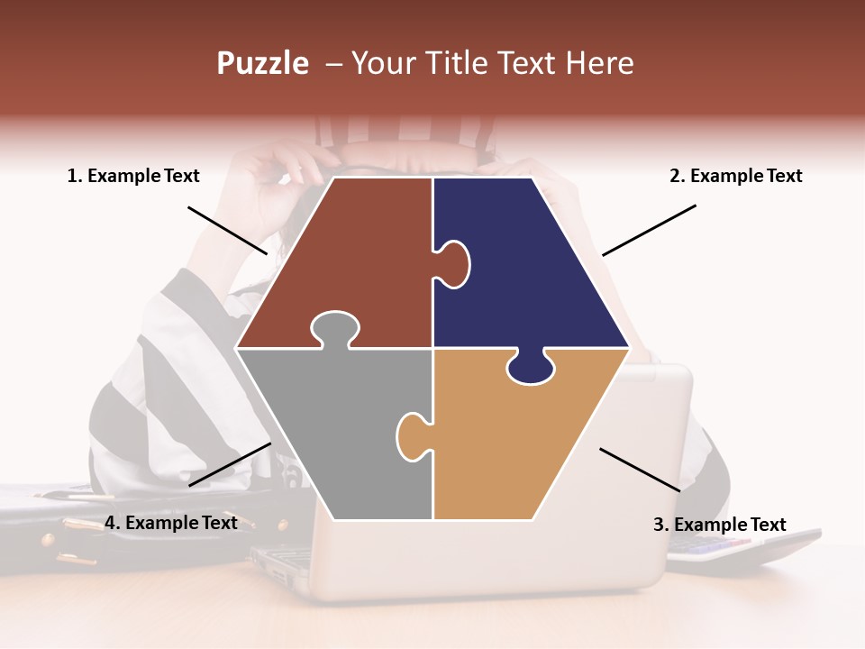 Punishment Laptop Gangster PowerPoint Template