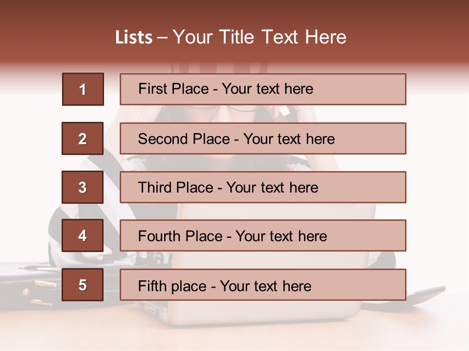 Punishment Laptop Gangster PowerPoint Template