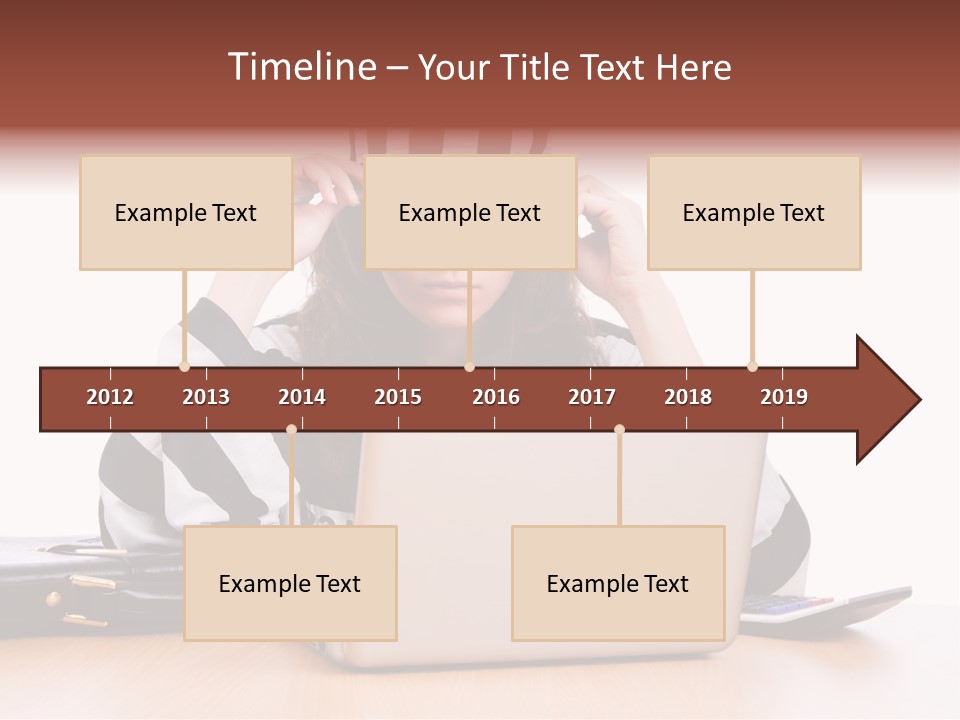 Punishment Laptop Gangster PowerPoint Template