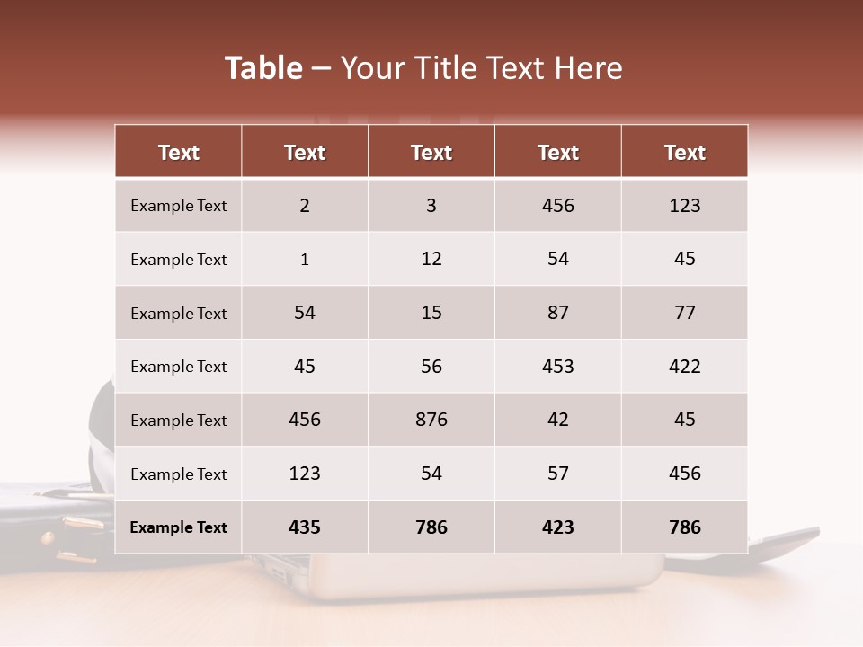 Punishment Laptop Gangster PowerPoint Template