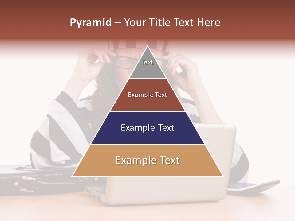 Punishment Laptop Gangster PowerPoint Template