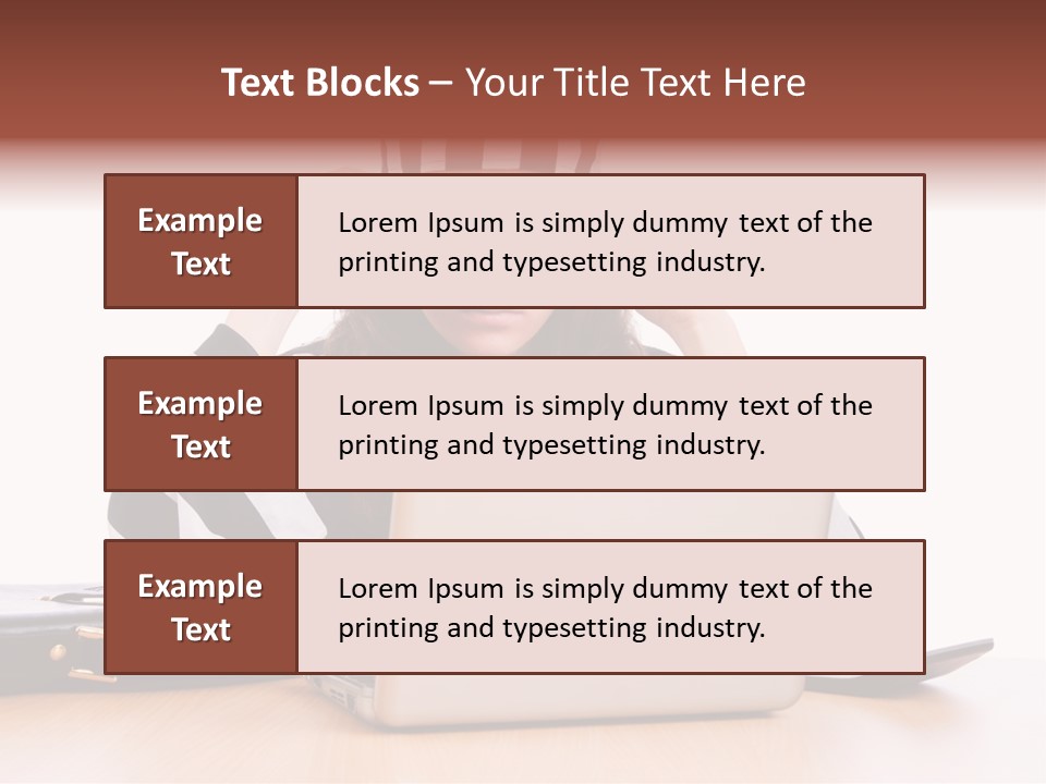 Punishment Laptop Gangster PowerPoint Template