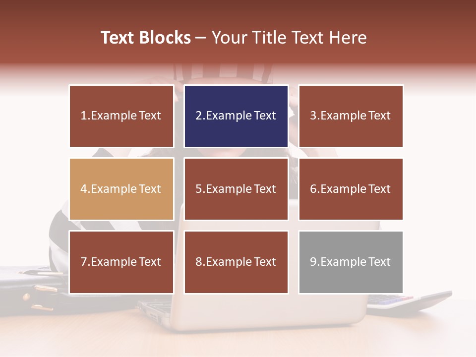 Punishment Laptop Gangster PowerPoint Template