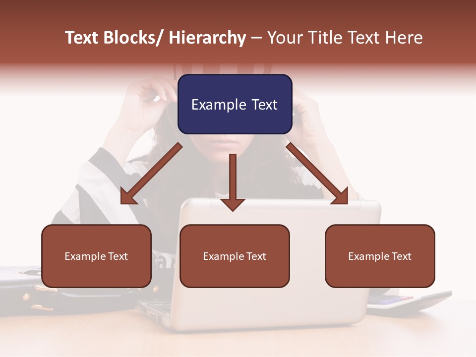 Punishment Laptop Gangster PowerPoint Template
