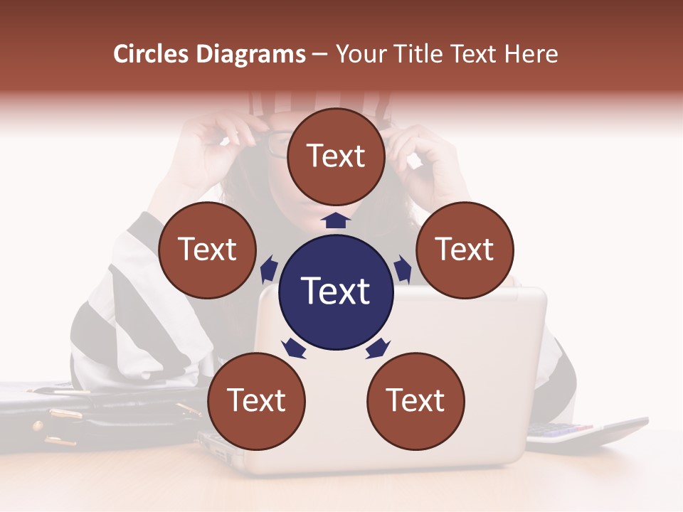 Punishment Laptop Gangster PowerPoint Template