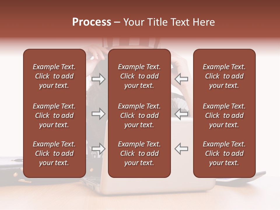 Punishment Laptop Gangster PowerPoint Template