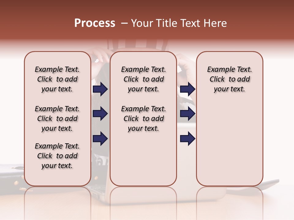 Punishment Laptop Gangster PowerPoint Template