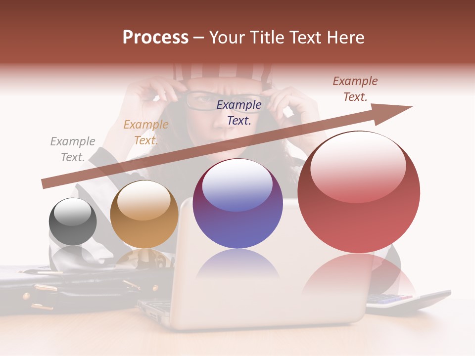 Punishment Laptop Gangster PowerPoint Template