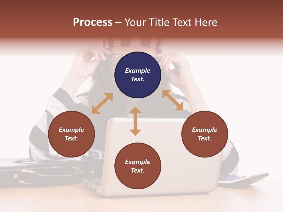 Punishment Laptop Gangster PowerPoint Template