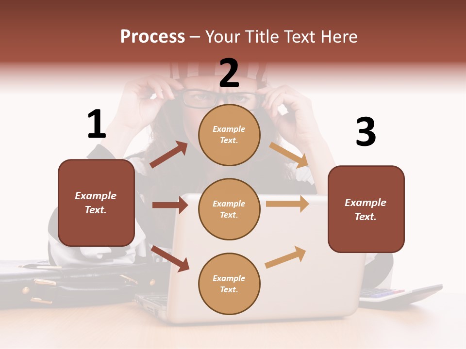 Punishment Laptop Gangster PowerPoint Template