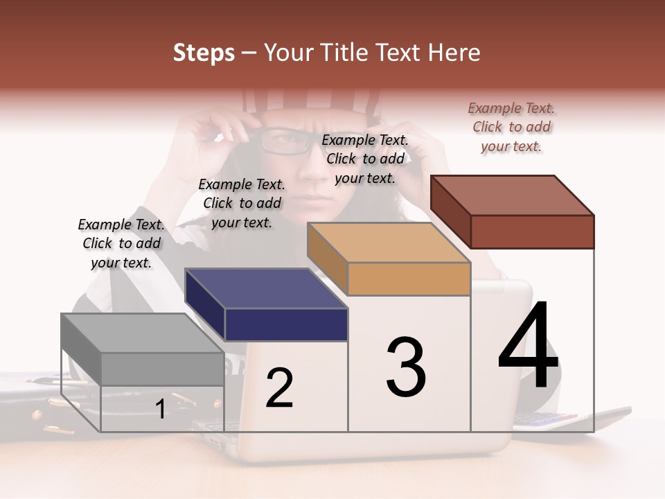 Punishment Laptop Gangster PowerPoint Template