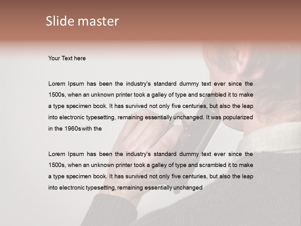 Failure Guy Young PowerPoint Template