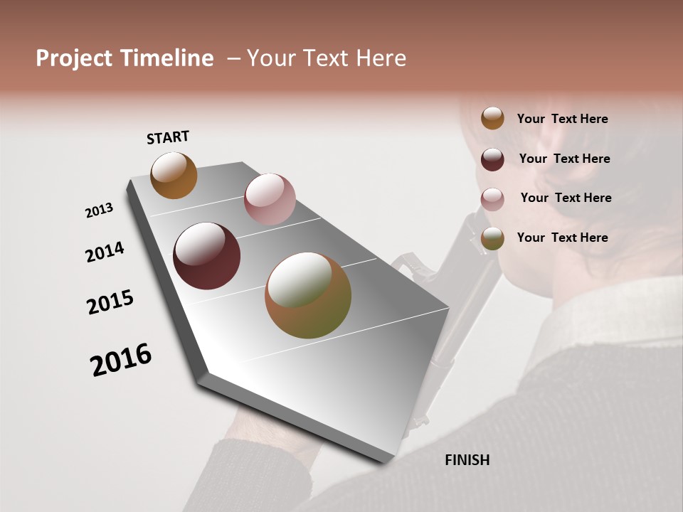 Failure Guy Young PowerPoint Template