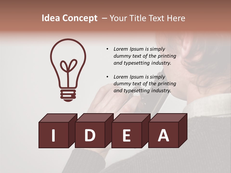 Failure Guy Young PowerPoint Template