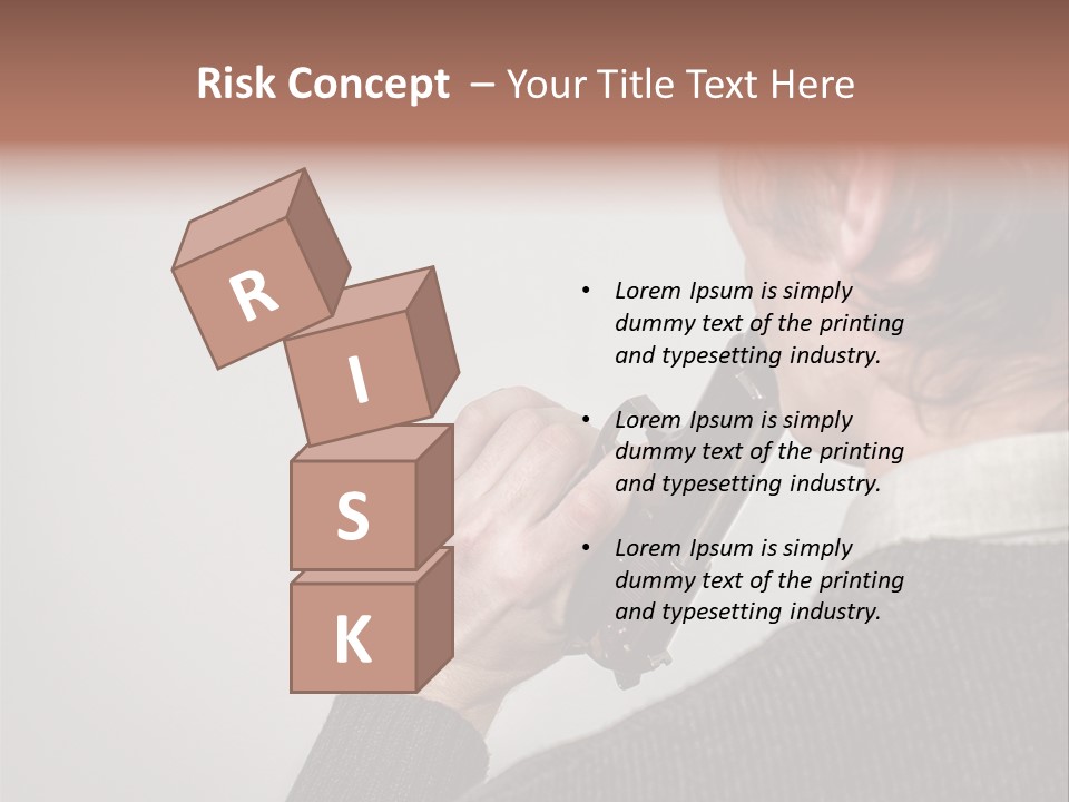 Failure Guy Young PowerPoint Template