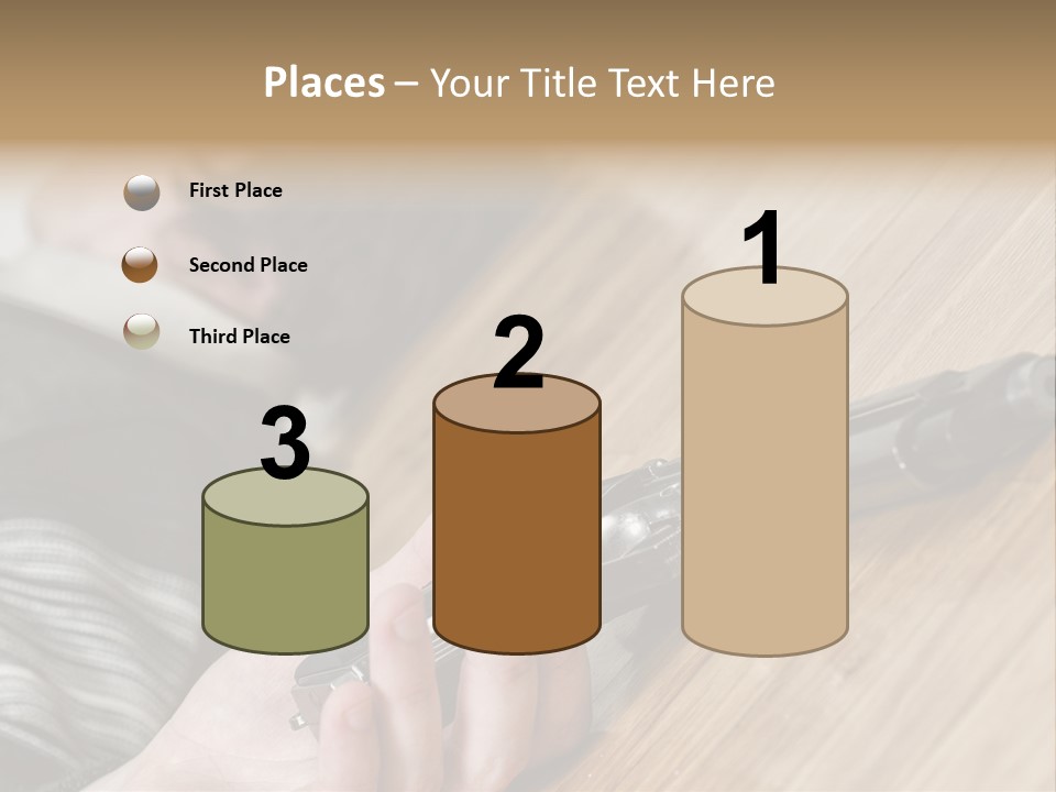 Sadness Commit Gun PowerPoint Template