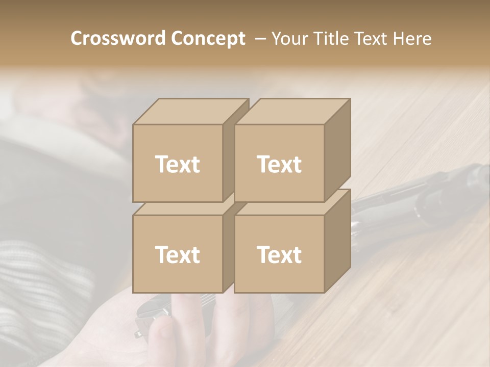 Sadness Commit Gun PowerPoint Template
