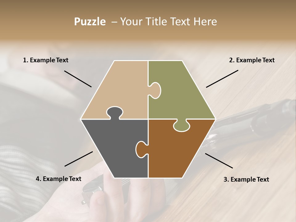 Sadness Commit Gun PowerPoint Template
