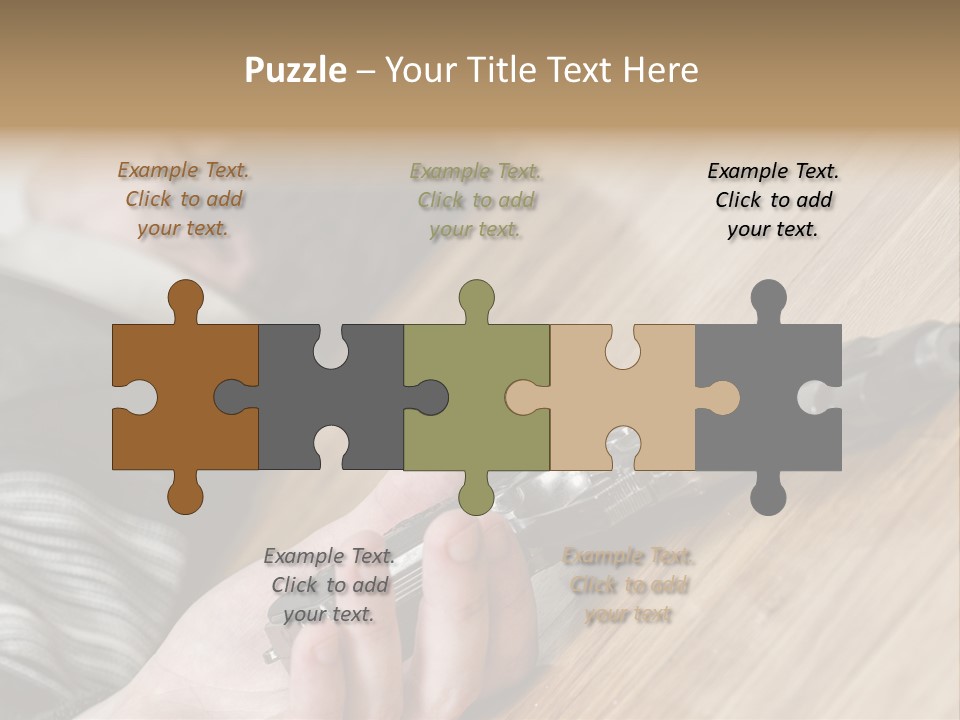 Sadness Commit Gun PowerPoint Template