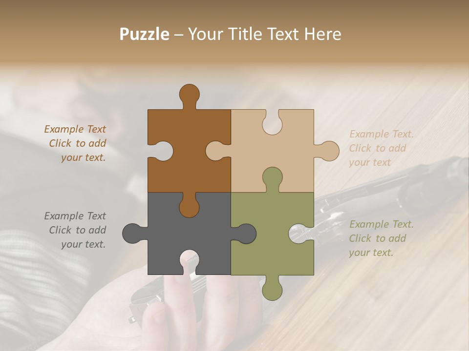 Sadness Commit Gun PowerPoint Template