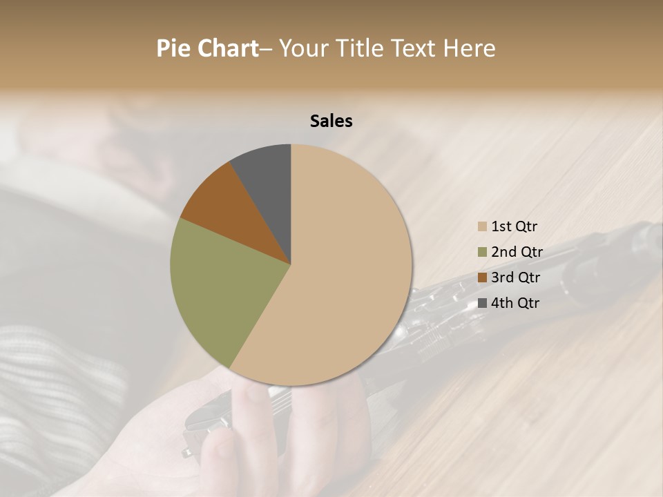 Sadness Commit Gun PowerPoint Template