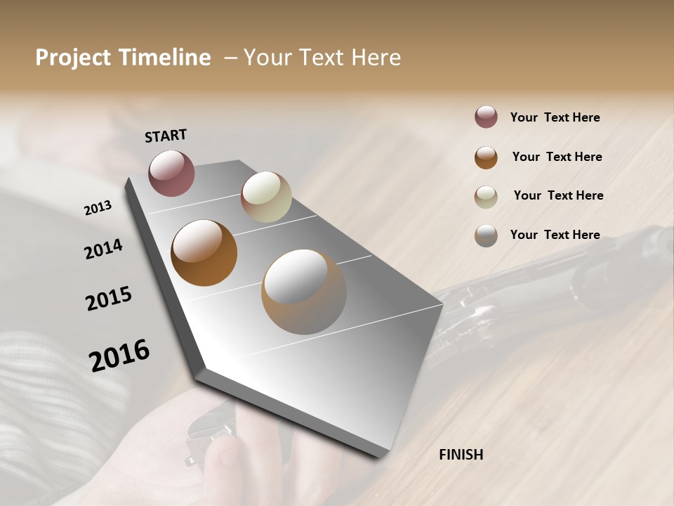 Sadness Commit Gun PowerPoint Template