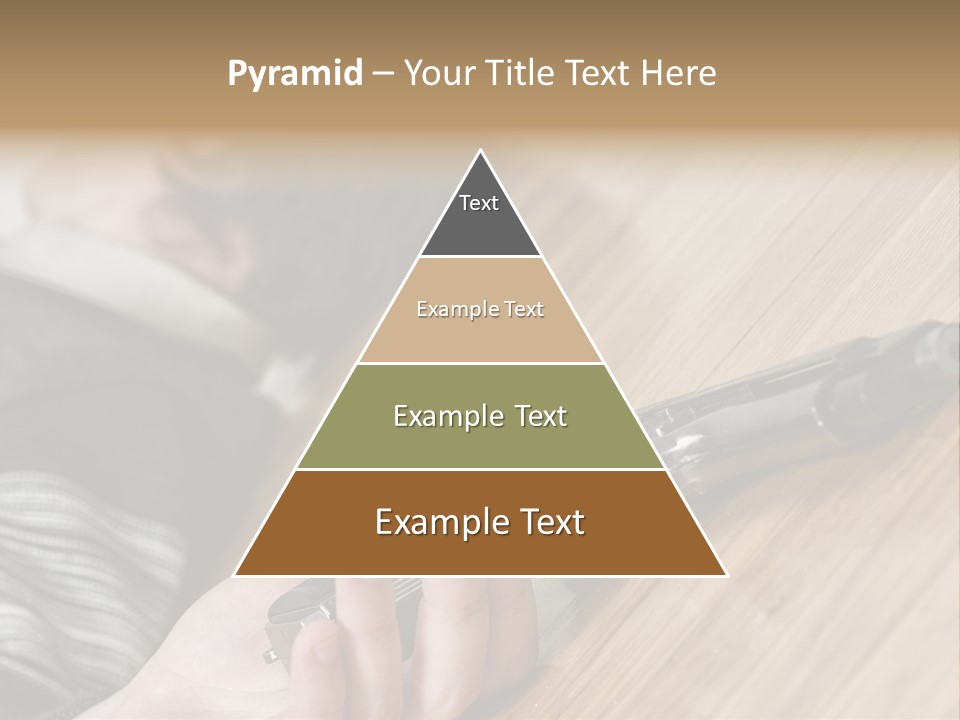 Sadness Commit Gun PowerPoint Template