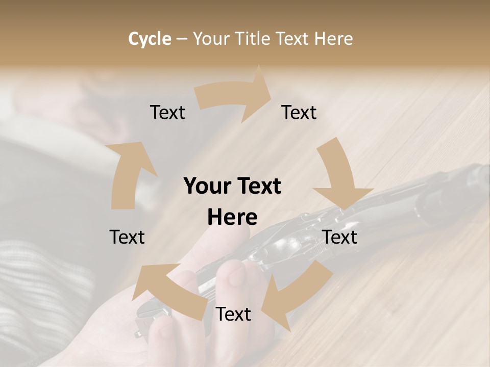Sadness Commit Gun PowerPoint Template