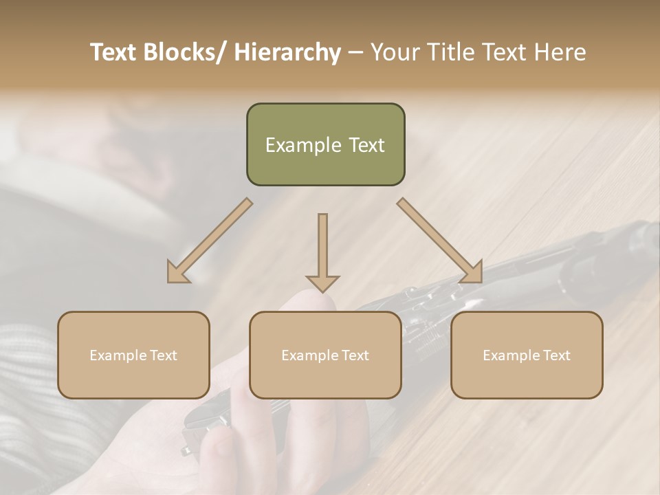 Sadness Commit Gun PowerPoint Template