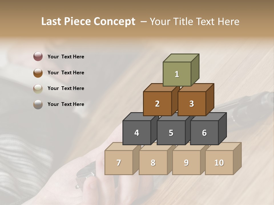 Sadness Commit Gun PowerPoint Template