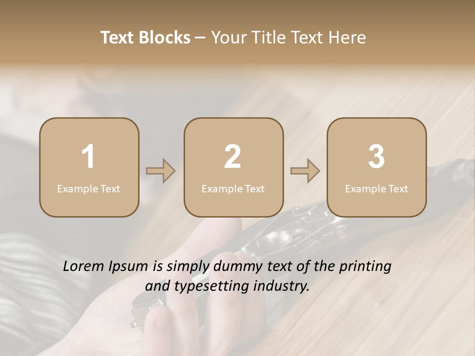 Sadness Commit Gun PowerPoint Template