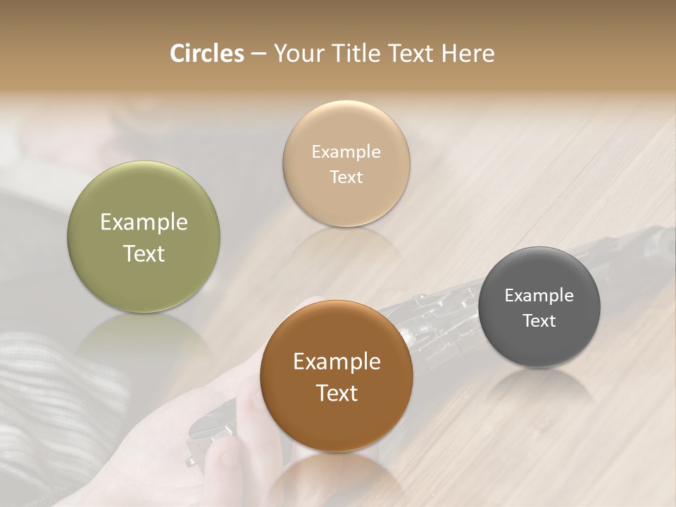 Sadness Commit Gun PowerPoint Template