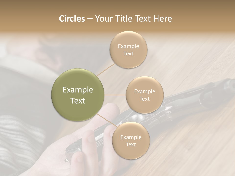 Sadness Commit Gun PowerPoint Template