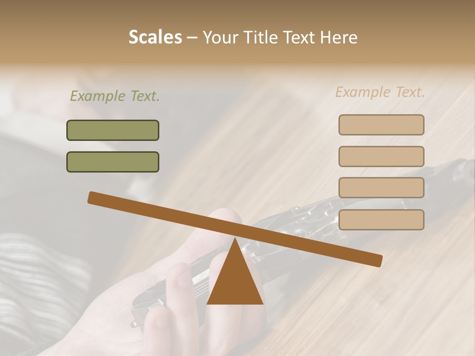 Sadness Commit Gun PowerPoint Template