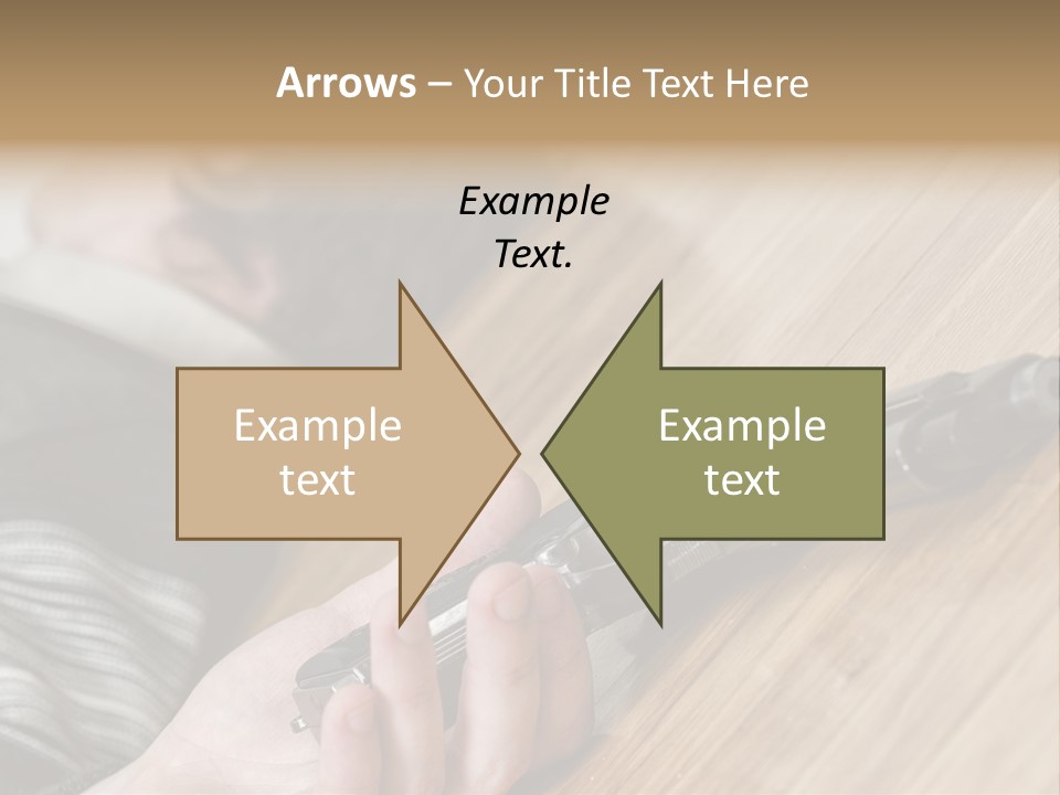 Sadness Commit Gun PowerPoint Template