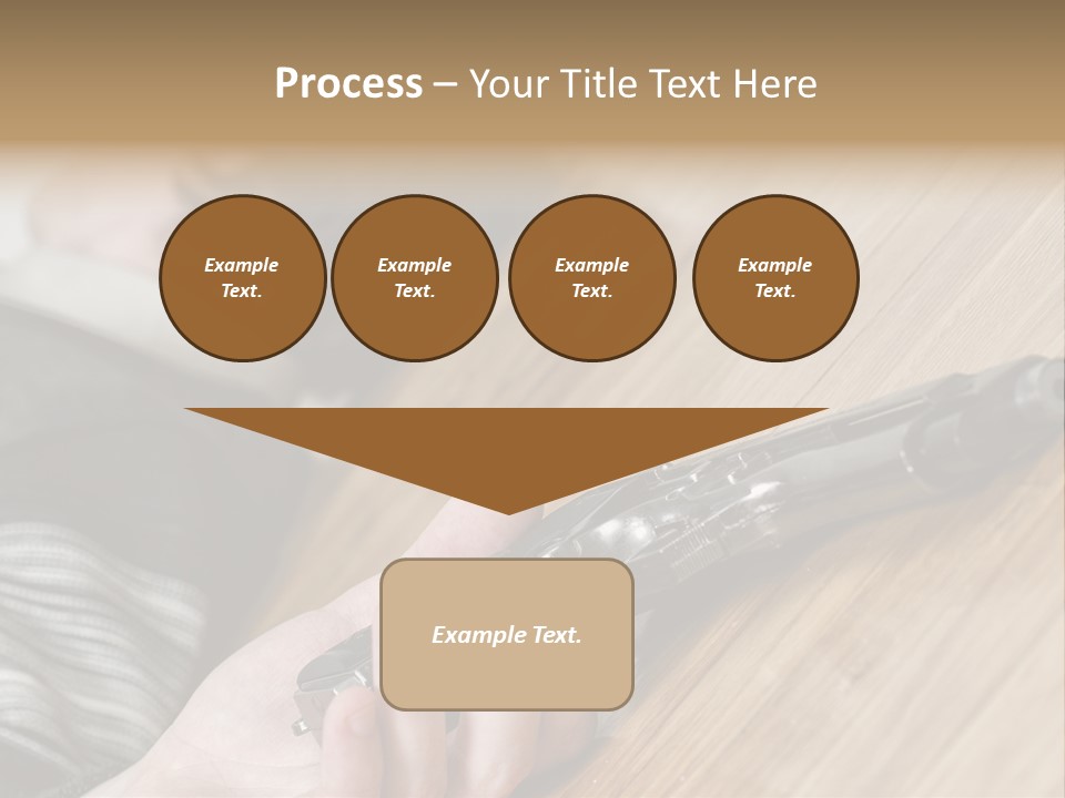 Sadness Commit Gun PowerPoint Template