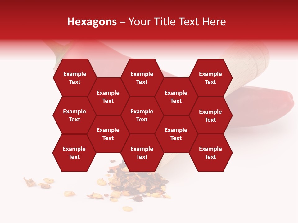 Wooden Flavoring Background PowerPoint Template