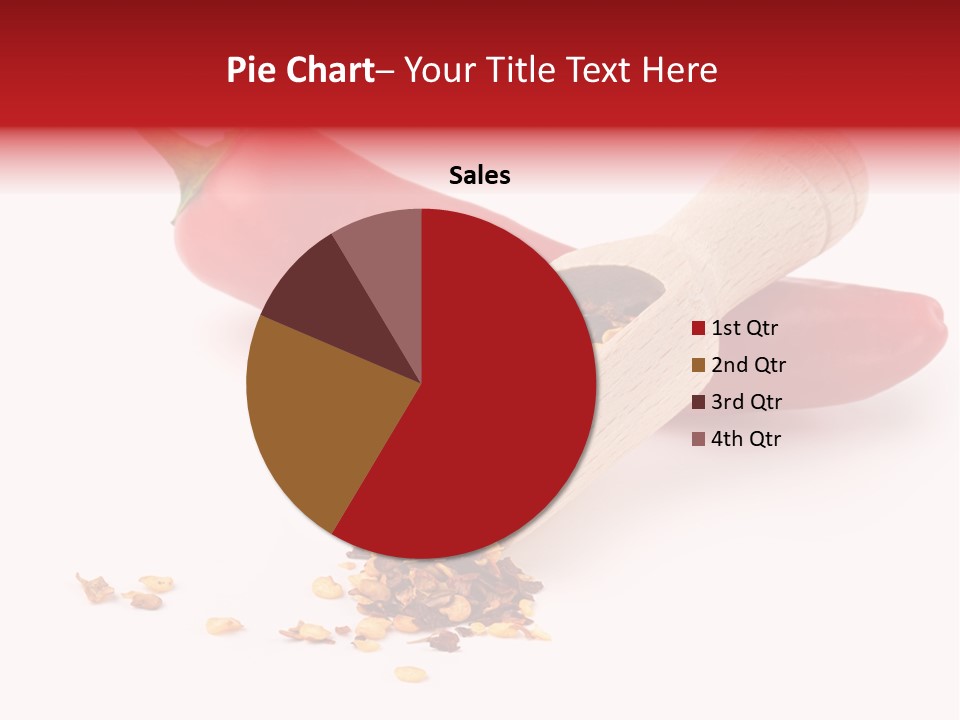 Wooden Flavoring Background PowerPoint Template