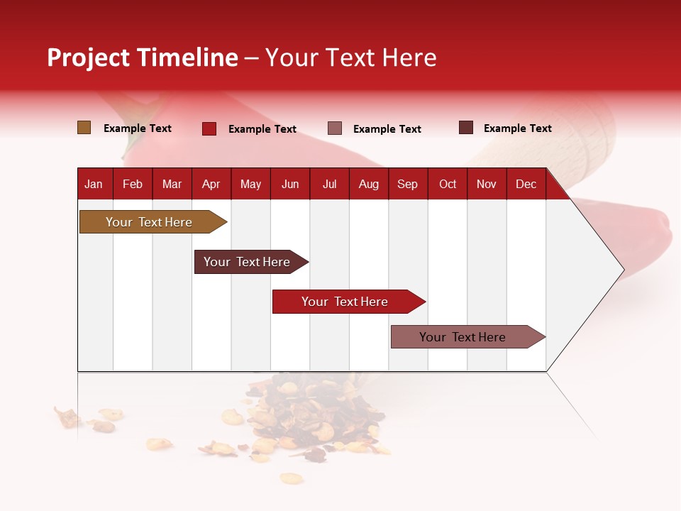 Wooden Flavoring Background PowerPoint Template