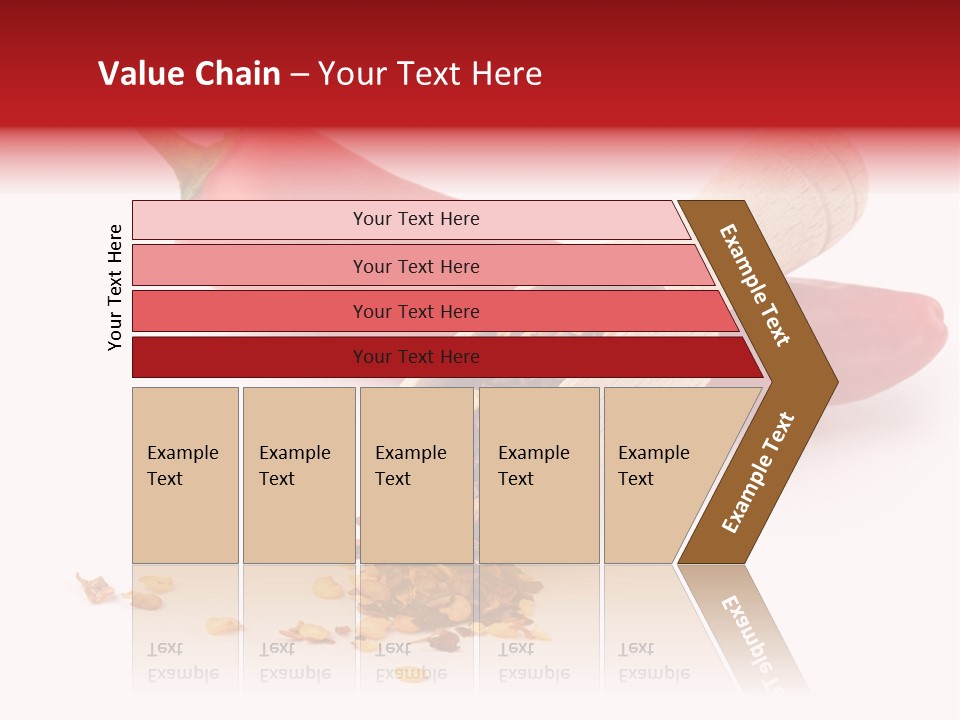 Wooden Flavoring Background PowerPoint Template