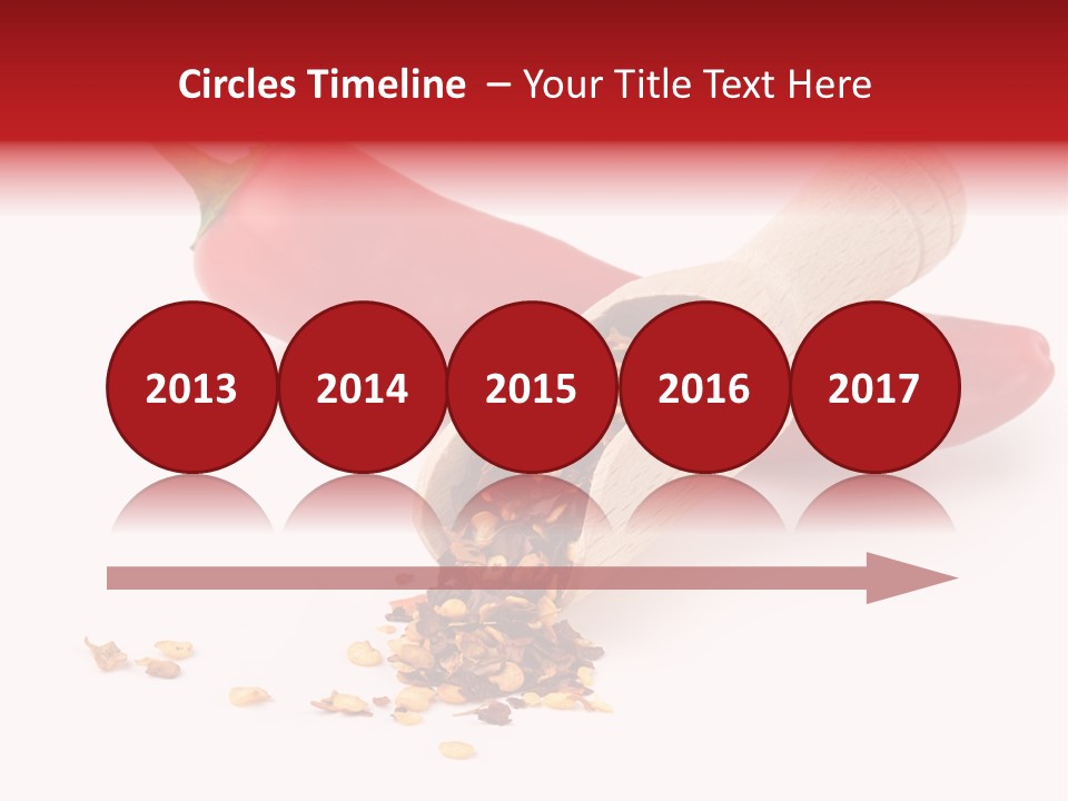 Wooden Flavoring Background PowerPoint Template