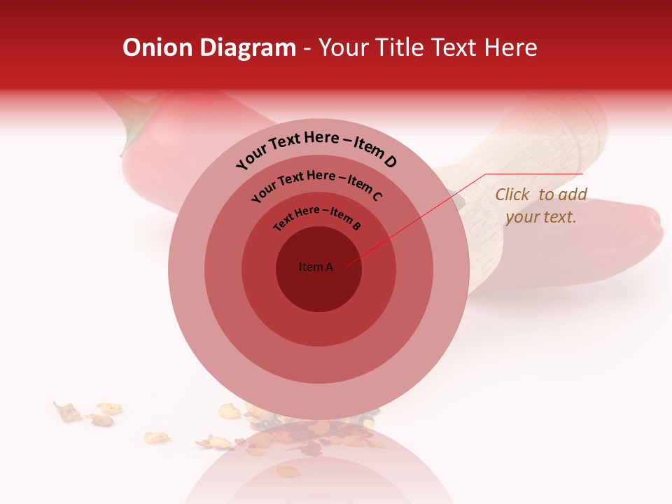 Wooden Flavoring Background PowerPoint Template