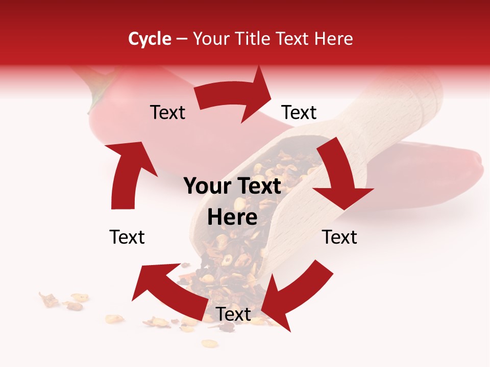 Wooden Flavoring Background PowerPoint Template