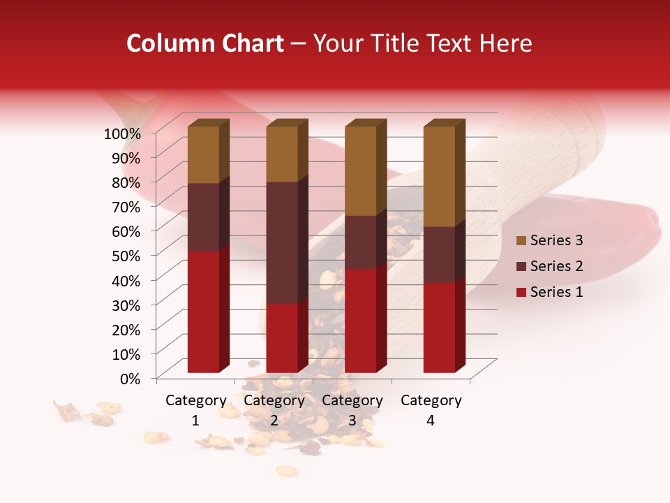 Wooden Flavoring Background PowerPoint Template
