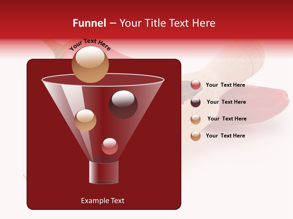 Wooden Flavoring Background PowerPoint Template