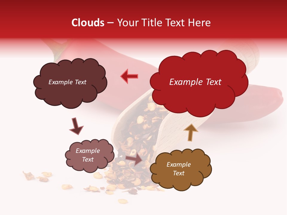 Wooden Flavoring Background PowerPoint Template