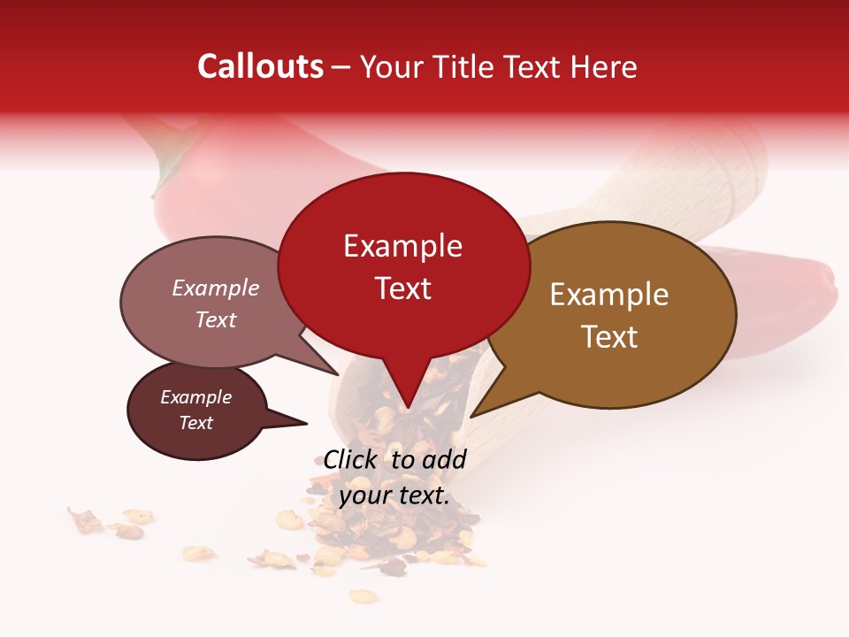 Wooden Flavoring Background PowerPoint Template