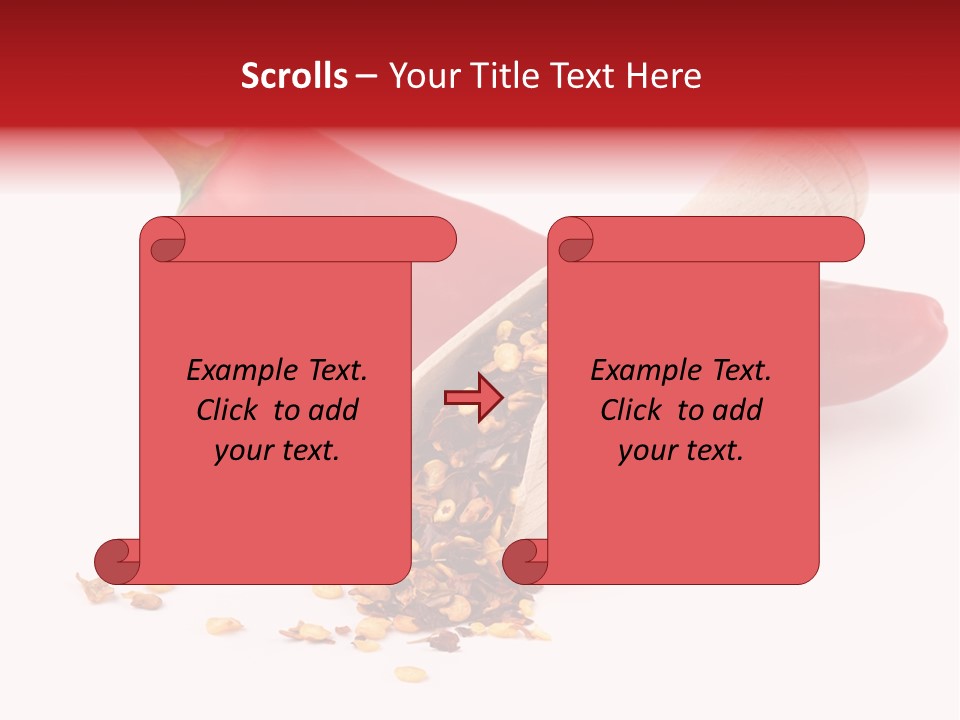 Wooden Flavoring Background PowerPoint Template