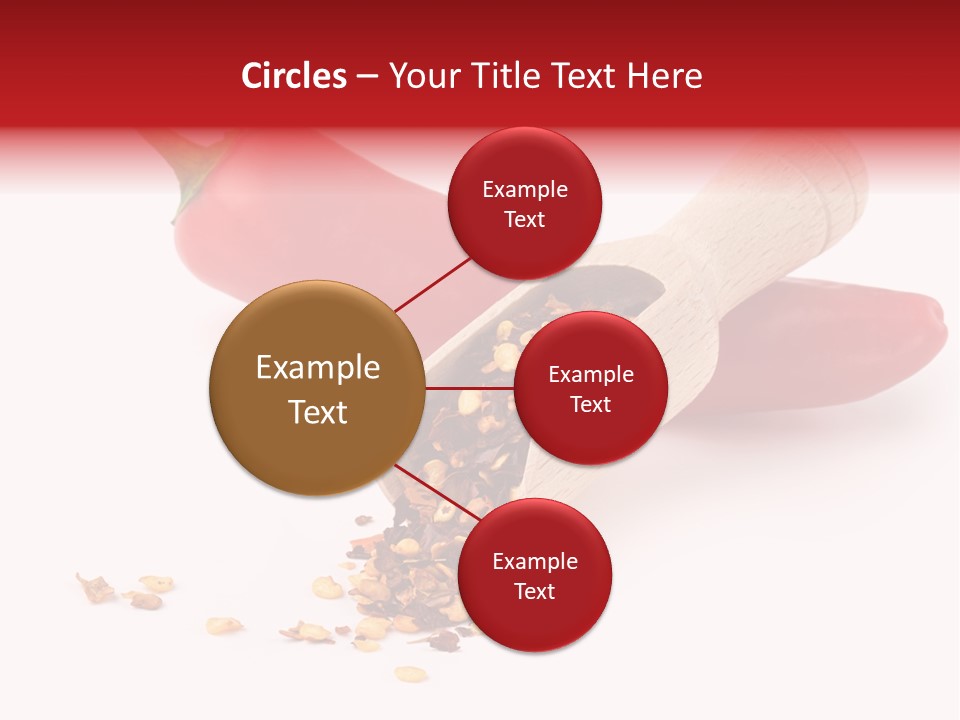 Wooden Flavoring Background PowerPoint Template